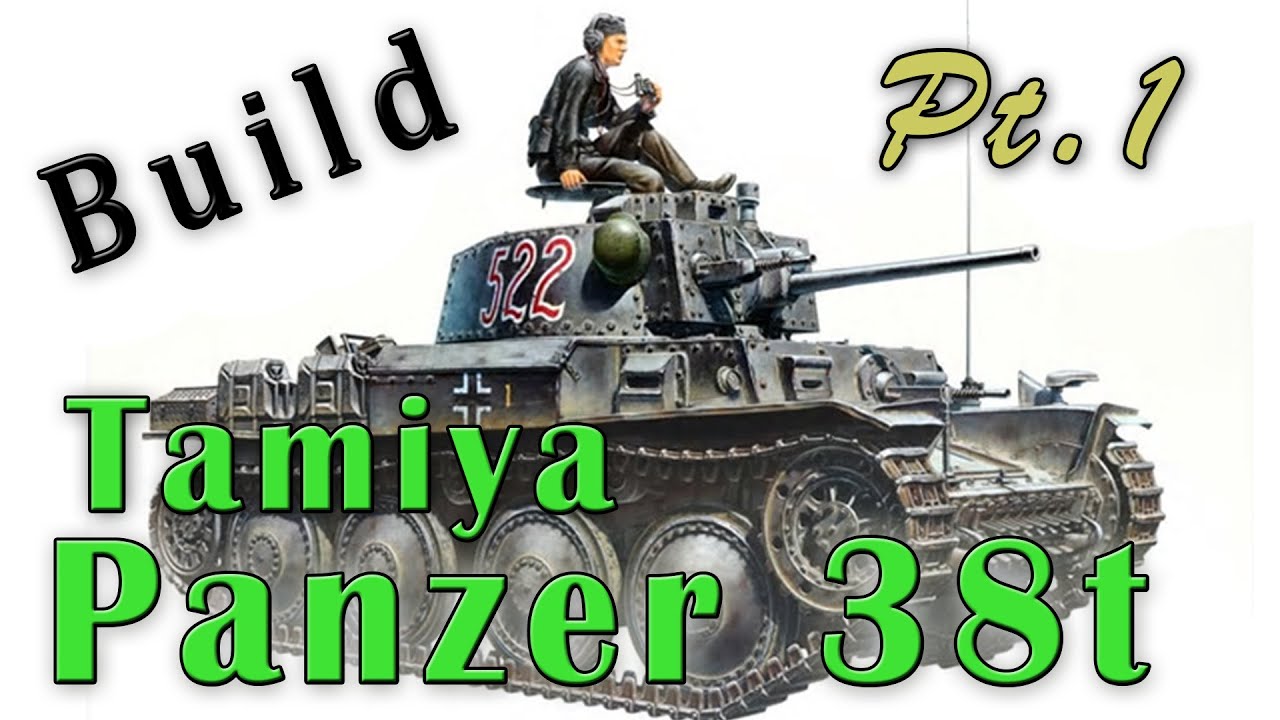 Tamiya 1/35 Panzer 38t Build Pt. 1