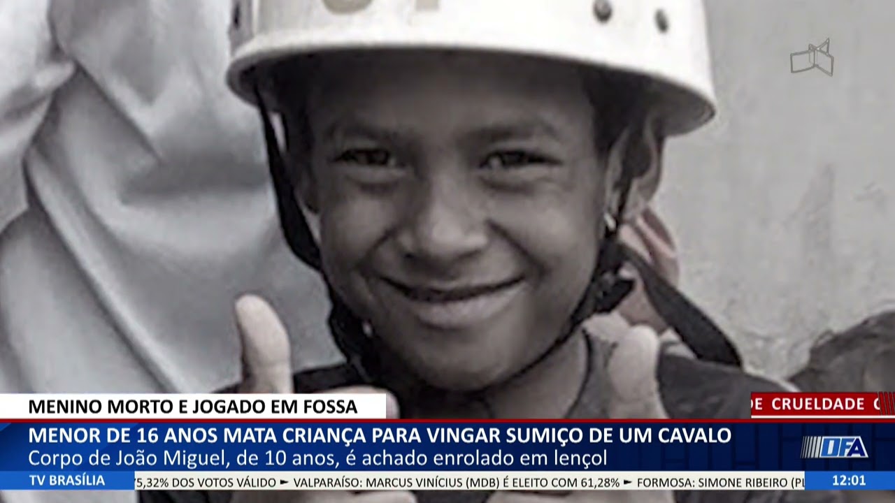 DF ALERTA - Menor de 16 anos mata criança para vingar sumiço de um cavalo