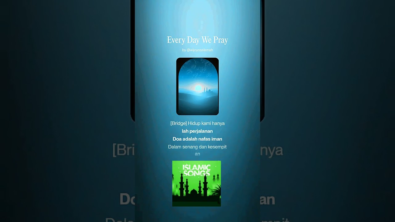 METAL ISLAMIC SONGS Every Day We Pray