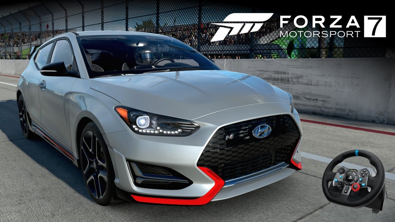 Hyundai Veloster N - Esse sim é HOT HATCH! 🔥 | Forza Motorsport 7 + G29
