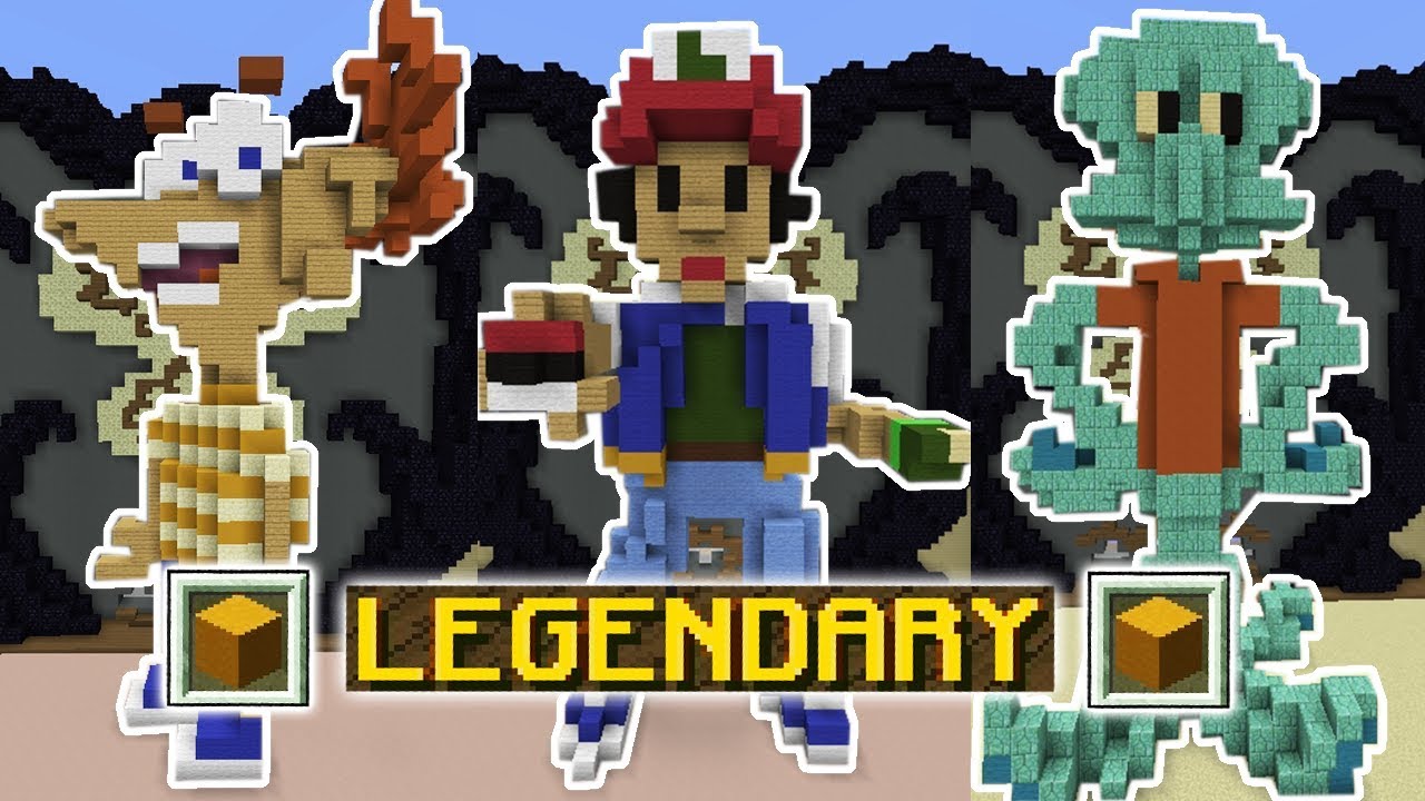 ONLY CARTOONS CHALLENGE! (Minecraft Build Battle)