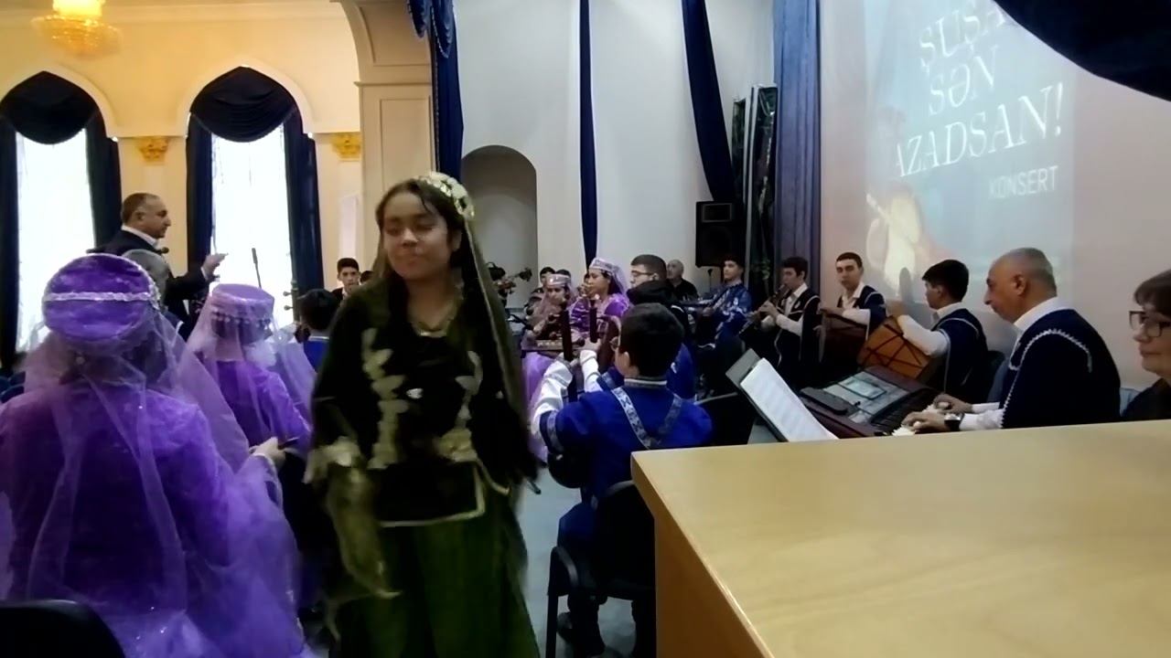 Xırdalan şəhər 11 illik musiqi məktəbinin Xaçmaz konserti