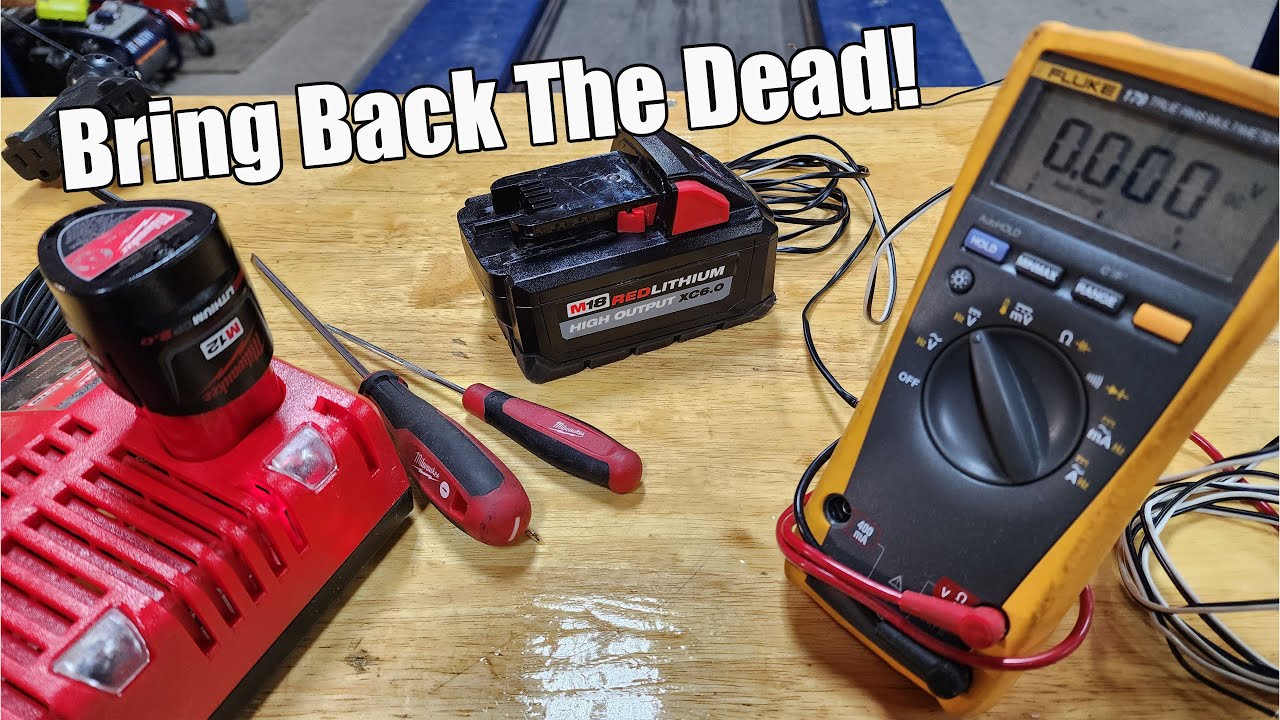 How To Bring Back a Milwaukee M12 Battery That Will Not Longer Charge