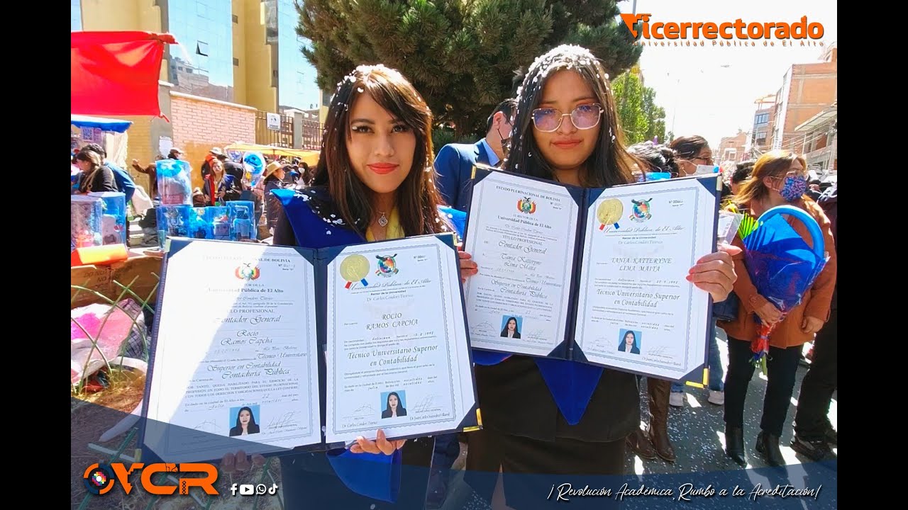 Solemne Acto de Colación de Grado UPEA (julio - 2022).