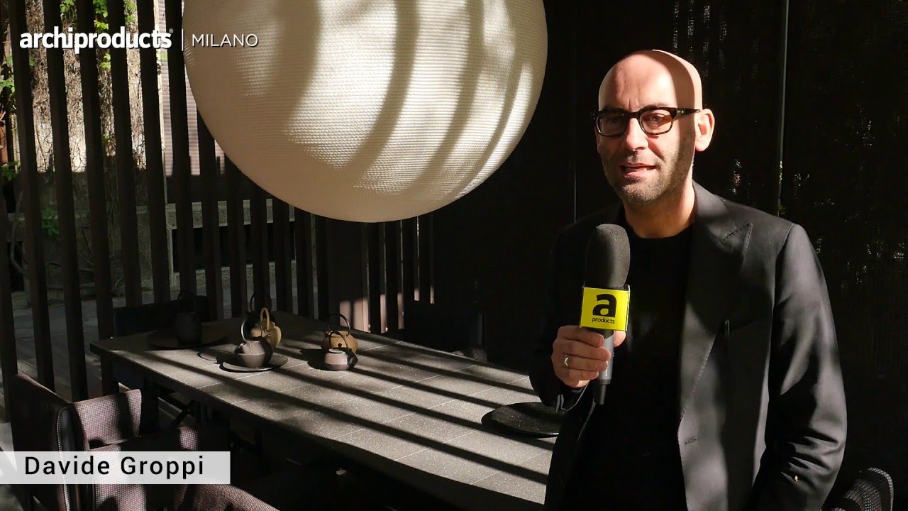 Fuorisalone 2016 | DAVIDE GROPPI con PAOLA LENTI
