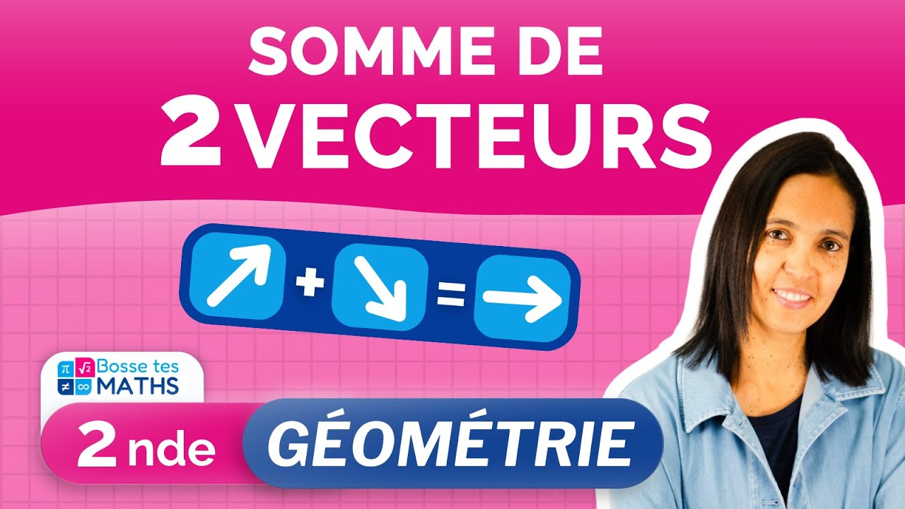 SOMME DE 2 VECTEURS ET PRODUIT D'UN VECTEUR PAR UN RÉEL