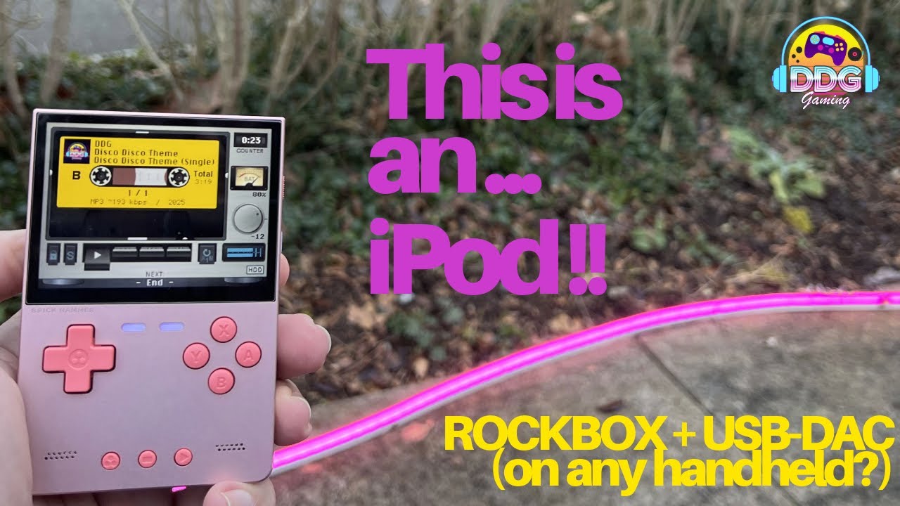 Your Retro Handheld Is a GREAT Music Player 🎧 | NextUI, USB DAC & Bluetooth