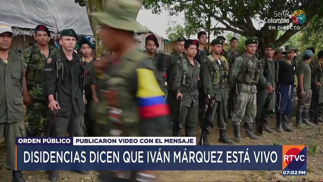 Segunda Marquetalia confirmó que alias ‘Iván Márquez’ está vivo | RTVC Noticias