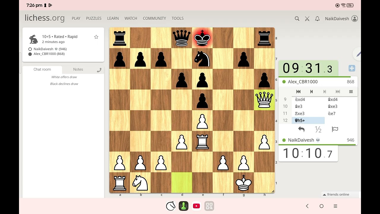 Learn professional chess and subscribe my channel 😉