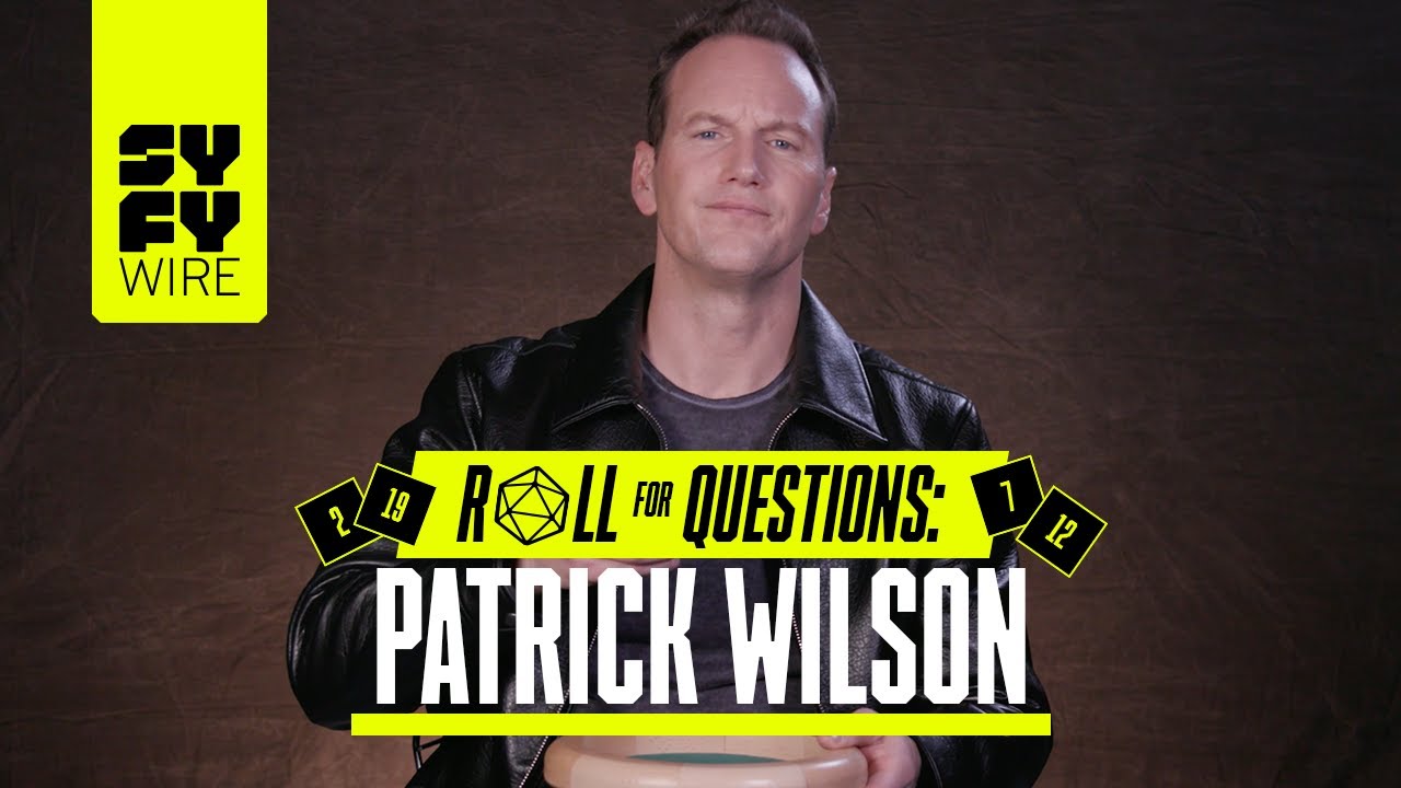 Patrick Wilson Rolls For Questions (Like Who's The Worst Aquaman Swimmer) | SYFY WIRE