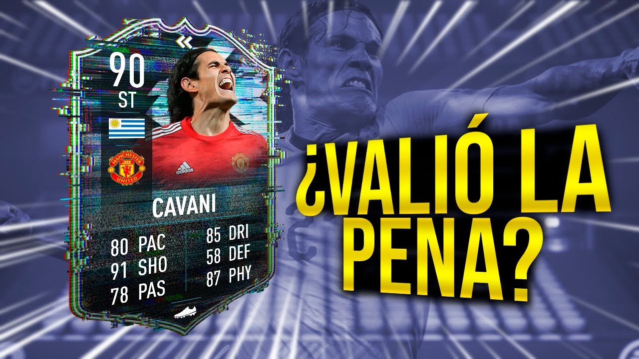 ⚽REVIEW - 90 Cavani Flashback SBC FIFA 21 - Vale la pena - UruFifaClub