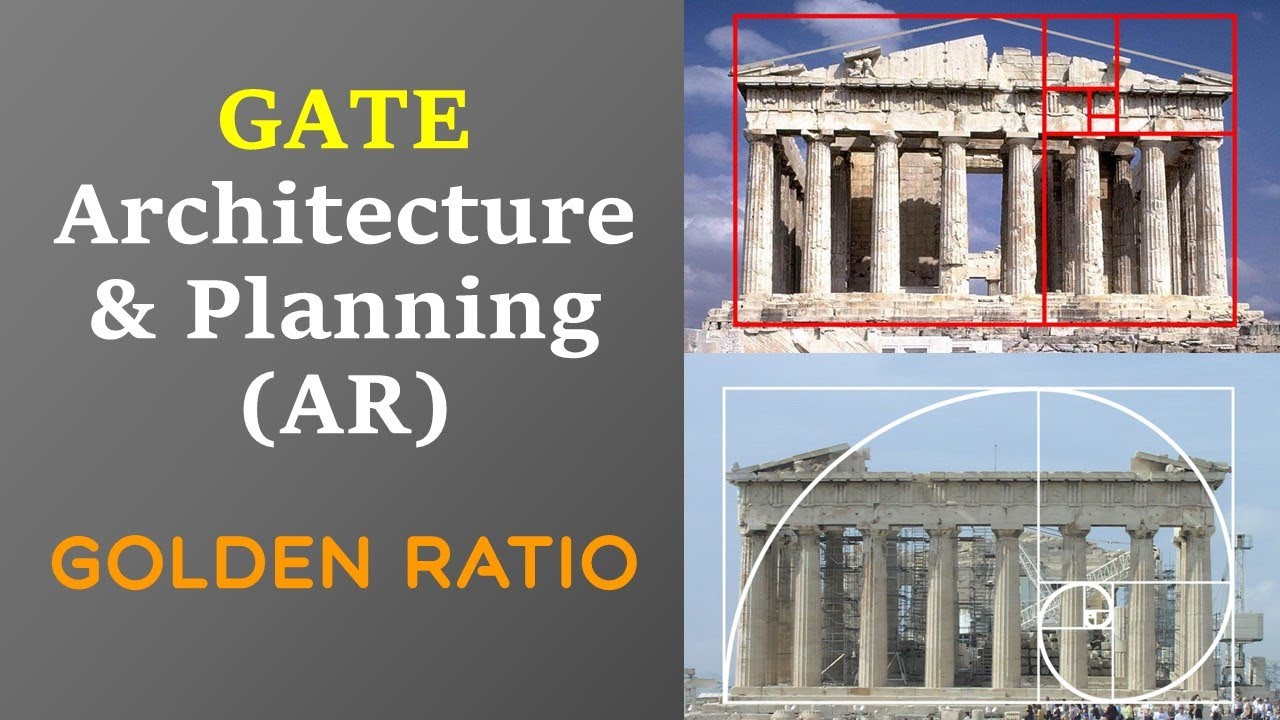 Gate Architecture & Planning | Golden Ratio | Gate Preparation | Gate Study Material [GATE]