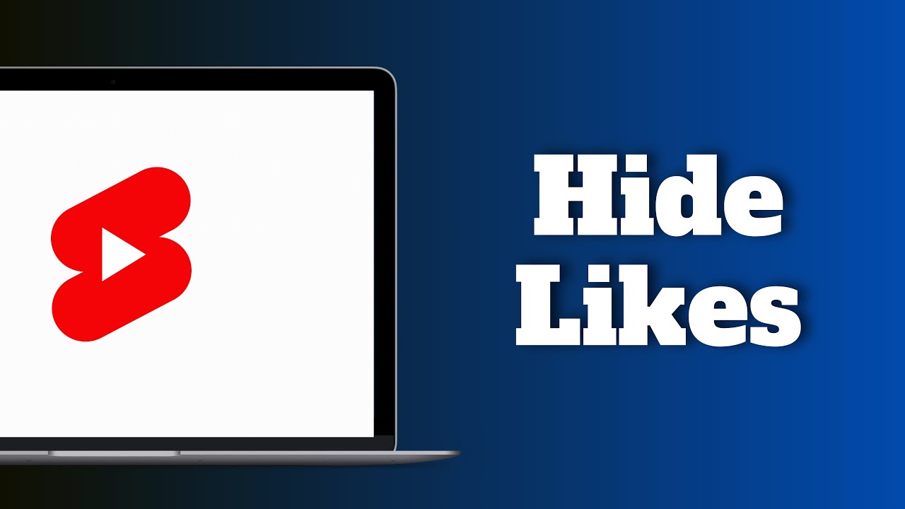 How to Hide Likes on YouTube Shorts from PC