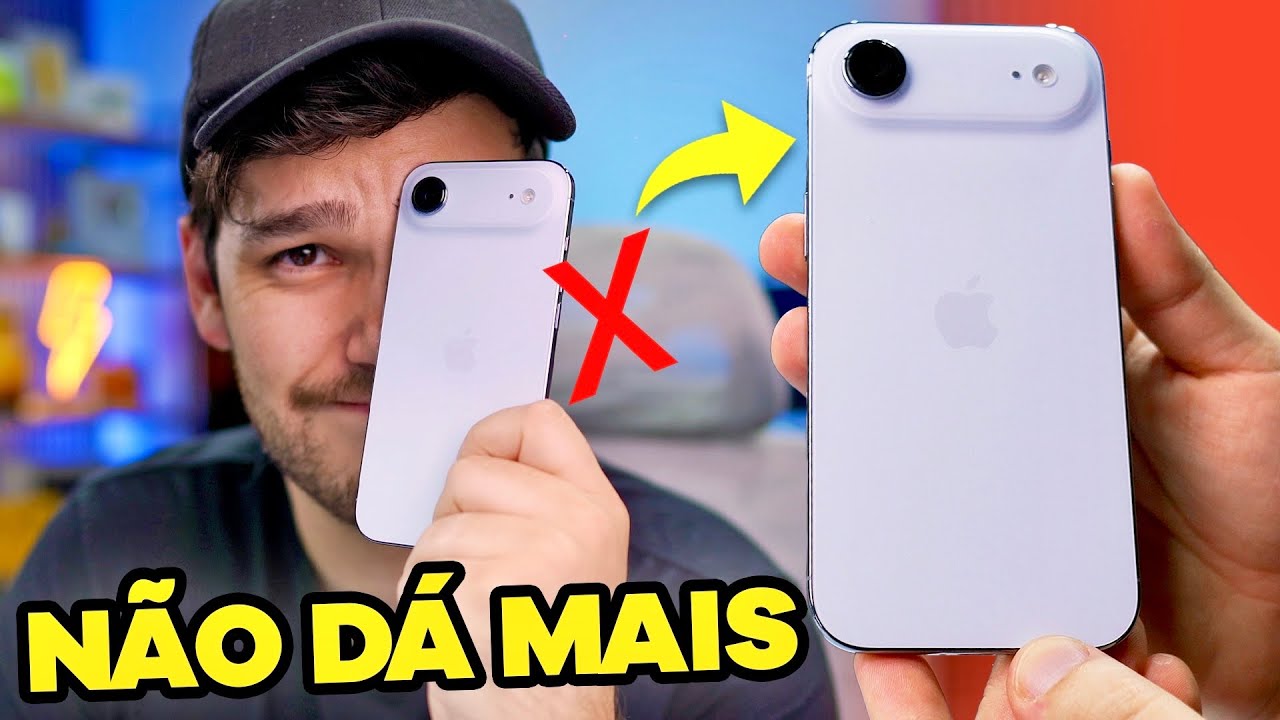 após 3 meses de uso: iPhone Air NÃO DÁ MAIS