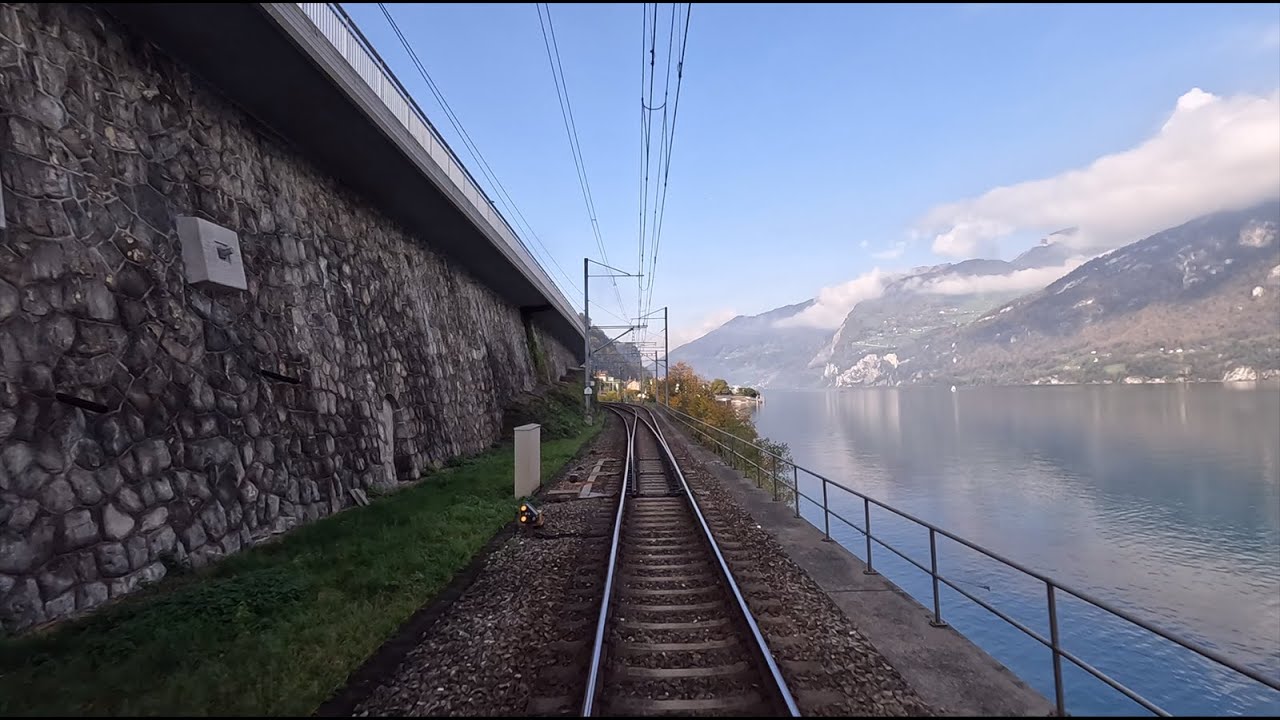 Führerstandsfahrt Sargans - Ziegelbrücke - Uznach