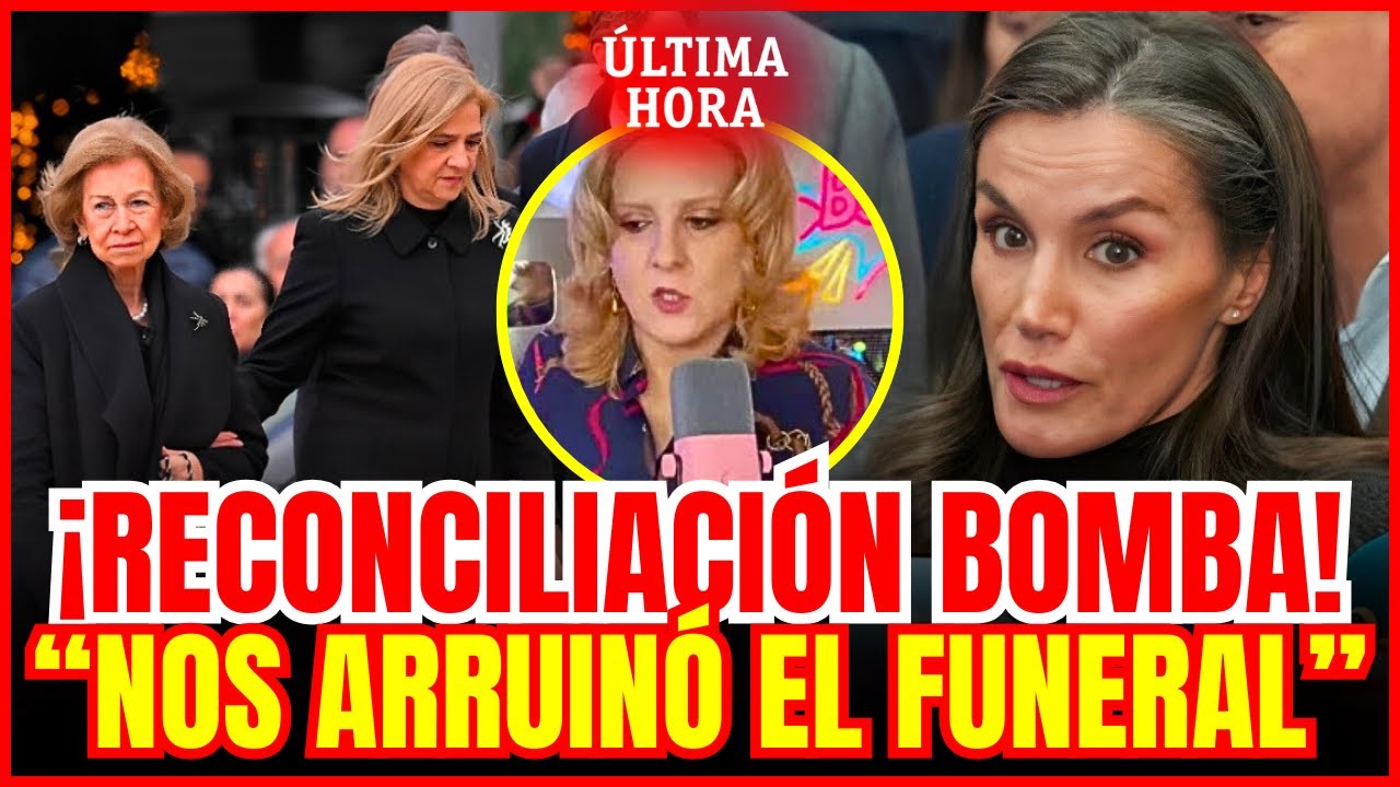 💥¡GRAN ESCÁNDALO! LETIZIA PÁLIDA por REGRESO INFANTA y URDANGARÍN con DOÑA SOFÍA