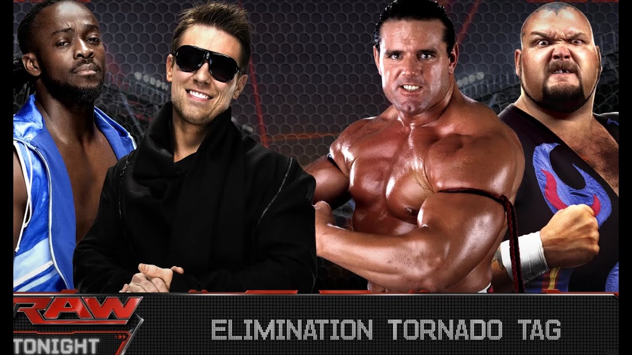 WWE 2K16 | 2 VS 2 Elimination Match | The Miz a Kofi Kingston Vs British Bulldog a Bam Bam Bigelow