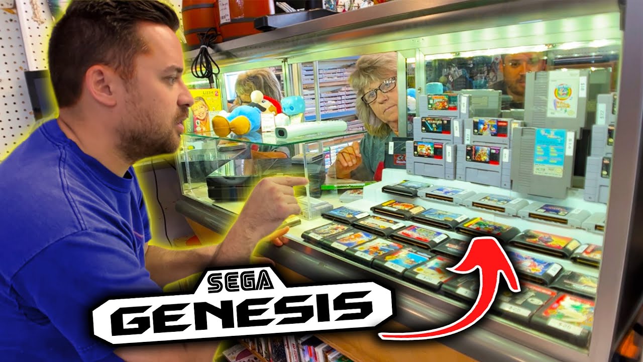 VIDEO GAME HEAVEN found INSIDE this Flea Market!