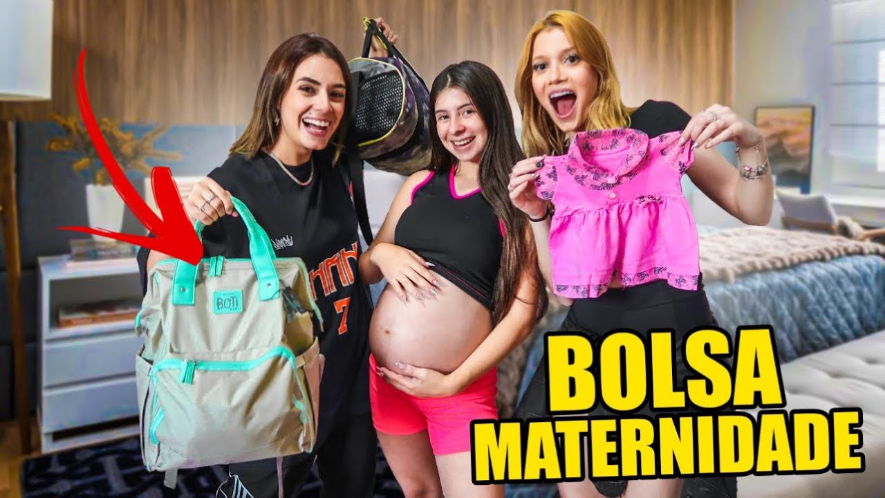 ARRUMAMOS A BOLSA MATERNIDADE DA AURORA!! ELA TA CHEGANDO...