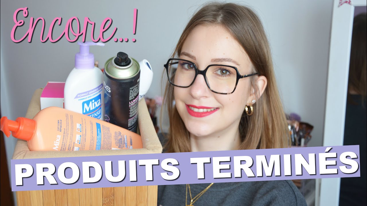 🤭 OUPSI (ENCORE) DES PRODUITS TERMINÉS … 🤭