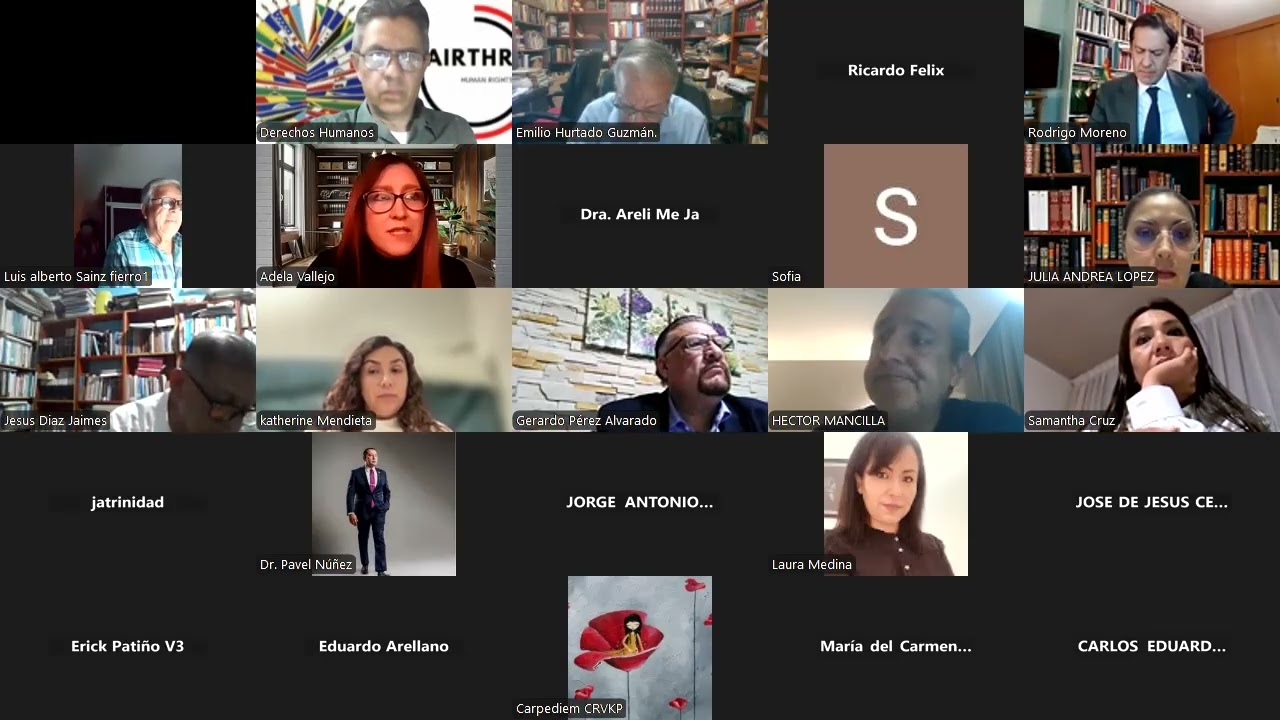 Cofradía Internacional de Investigación en Derechos Humanos. Parte 1 #iairthr #iiiddh #posdoctorado