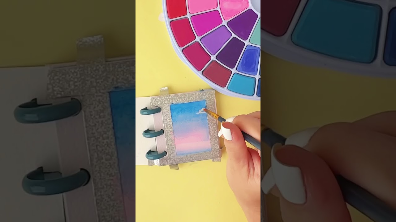 The END is always the ✨ BEST! ✨ Peel off tape 📦🥰 // #satisfying // Foxy Draws