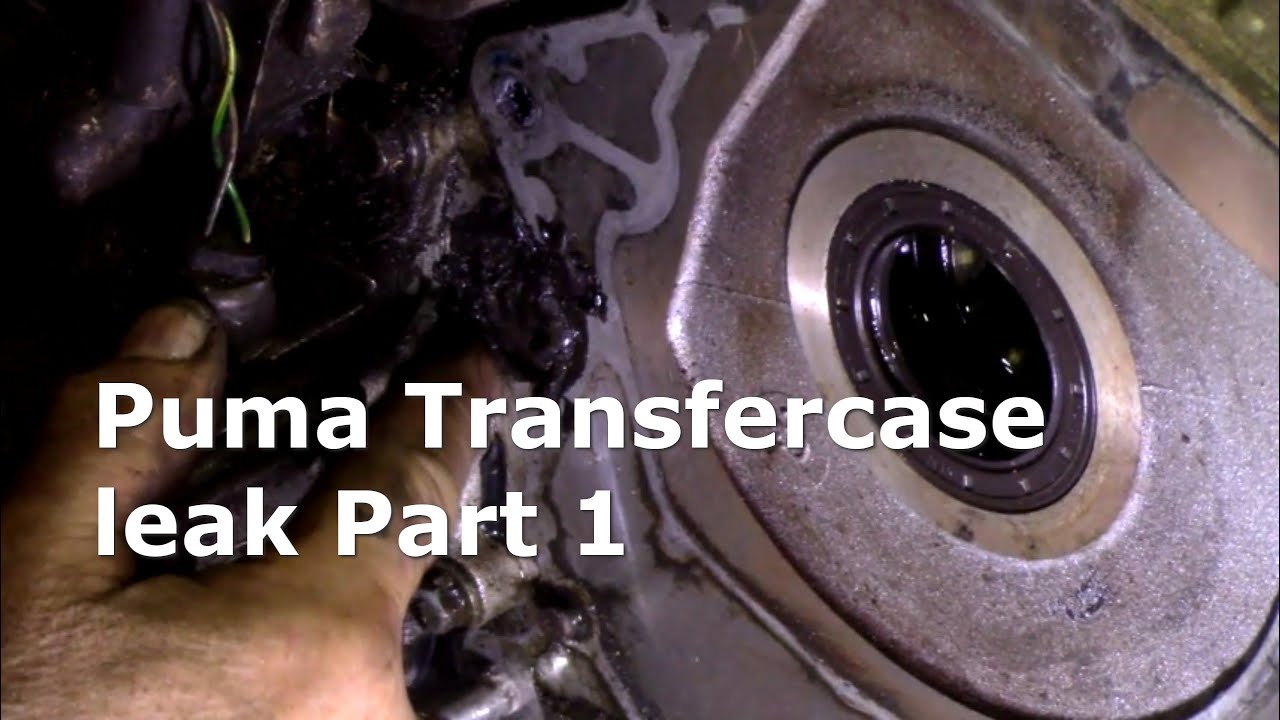 Puma Transfercase leak.  Part 1.  Stripping the casing.