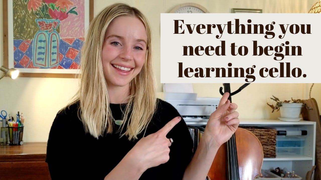 Everything you need to begin learning cello - Beginner Series Video #1