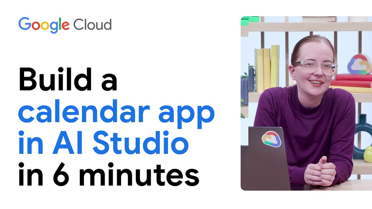 Создаем приложение-календарь в AI Studio за 6 минут
