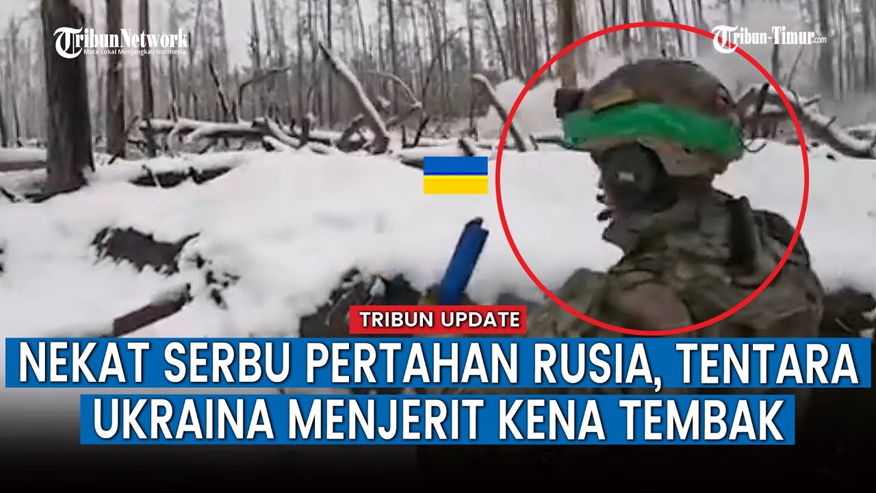Tentara Ukraina Cedera, Kena Peluru Tembakan dari Kubu Rusia