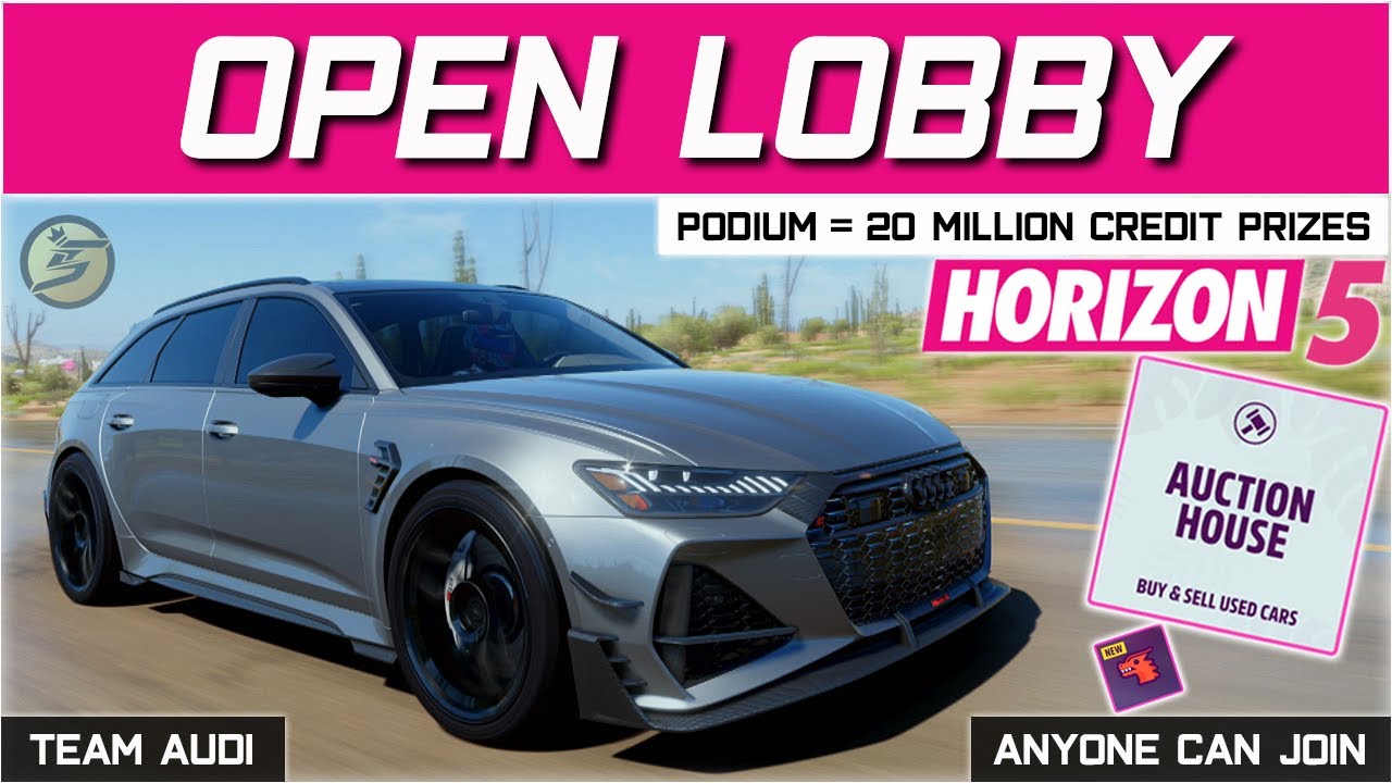 Audi Showdown + BIG PRIZES in Forza Horizon 5 European Automotive (LIVE)