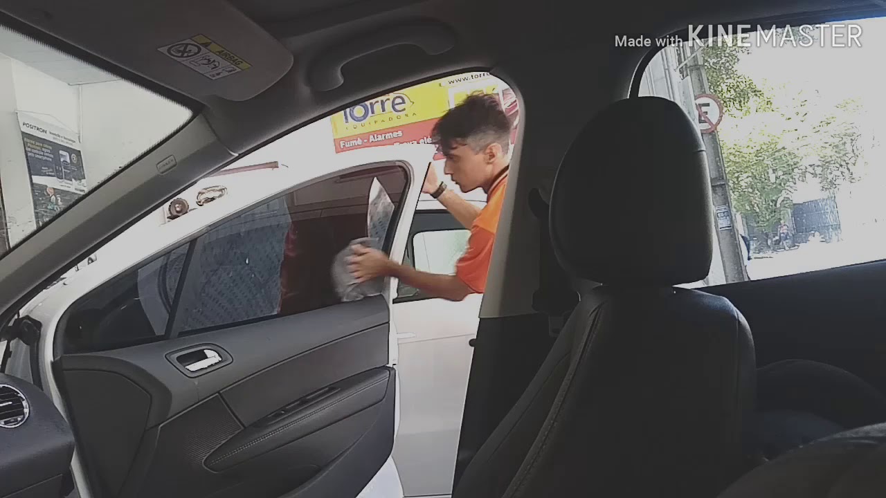MOLDANDO E APLICANDO INSULFILM PEUGEOT 308
