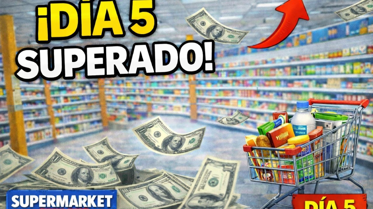 ¡Seguimos con nuestro supermercado! Supermarket Simulator 5