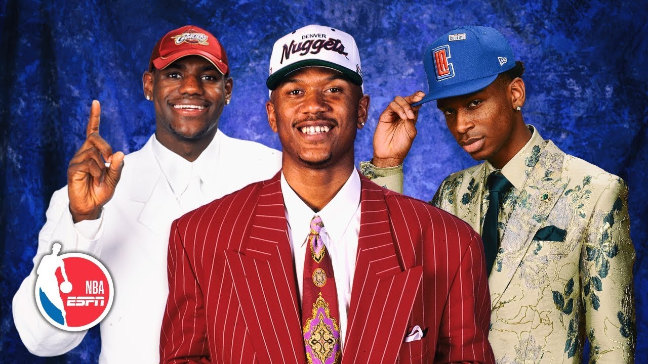 NBA draft fashion history — from Magic's sharp suit to LeBron's all-white attire | NBA Draft