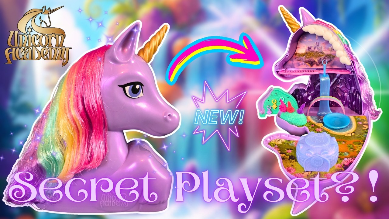 НОВИНКА: распаковка и обзор набора &laquo;Академия Единорогов: Wildstar Styling Head & Playset&raquo;!🦄