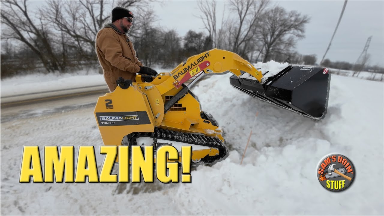 Better than my tractor? | Baumalight 630D Mini Skid VS Snow