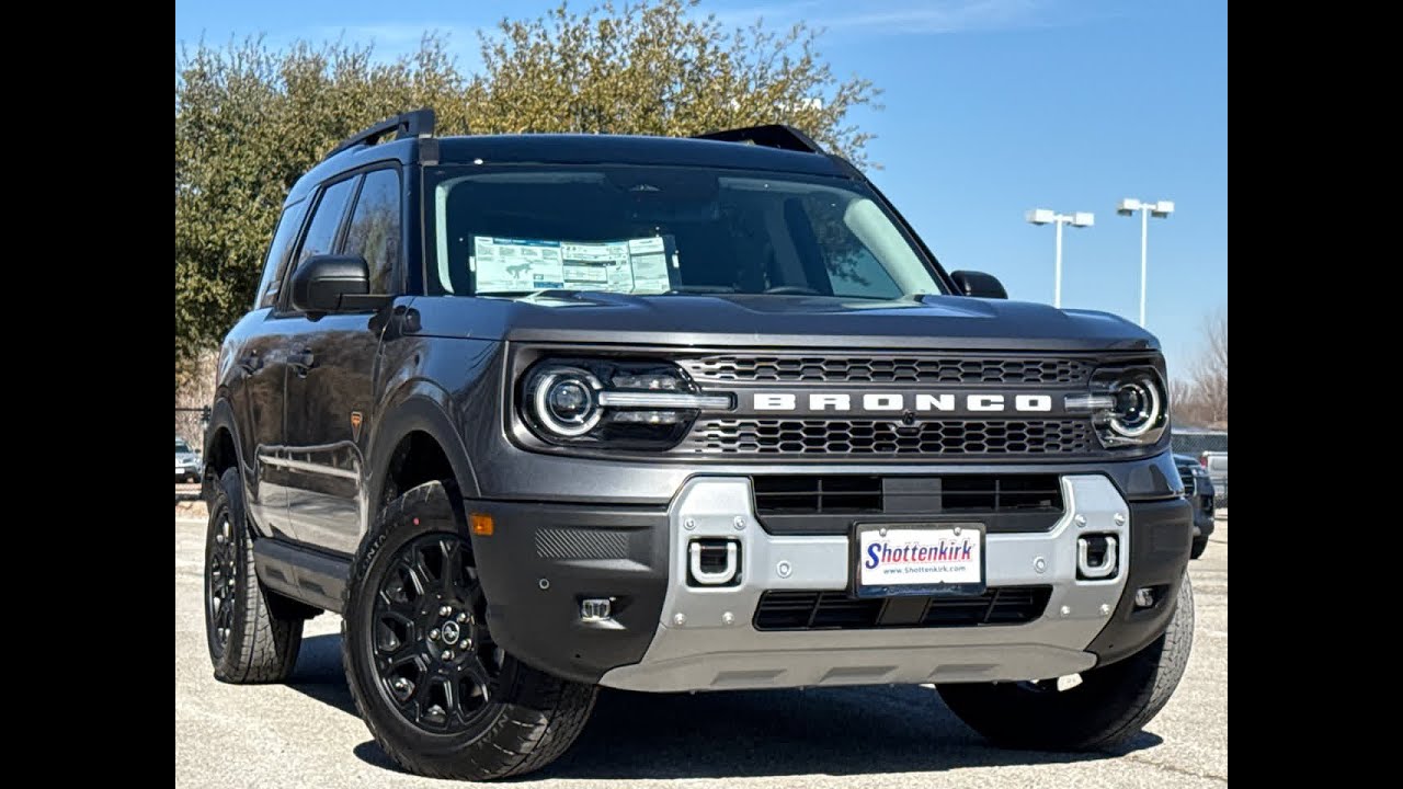 2025 Ford Bronco Sport Badlands Granbury, Fort Worth TX