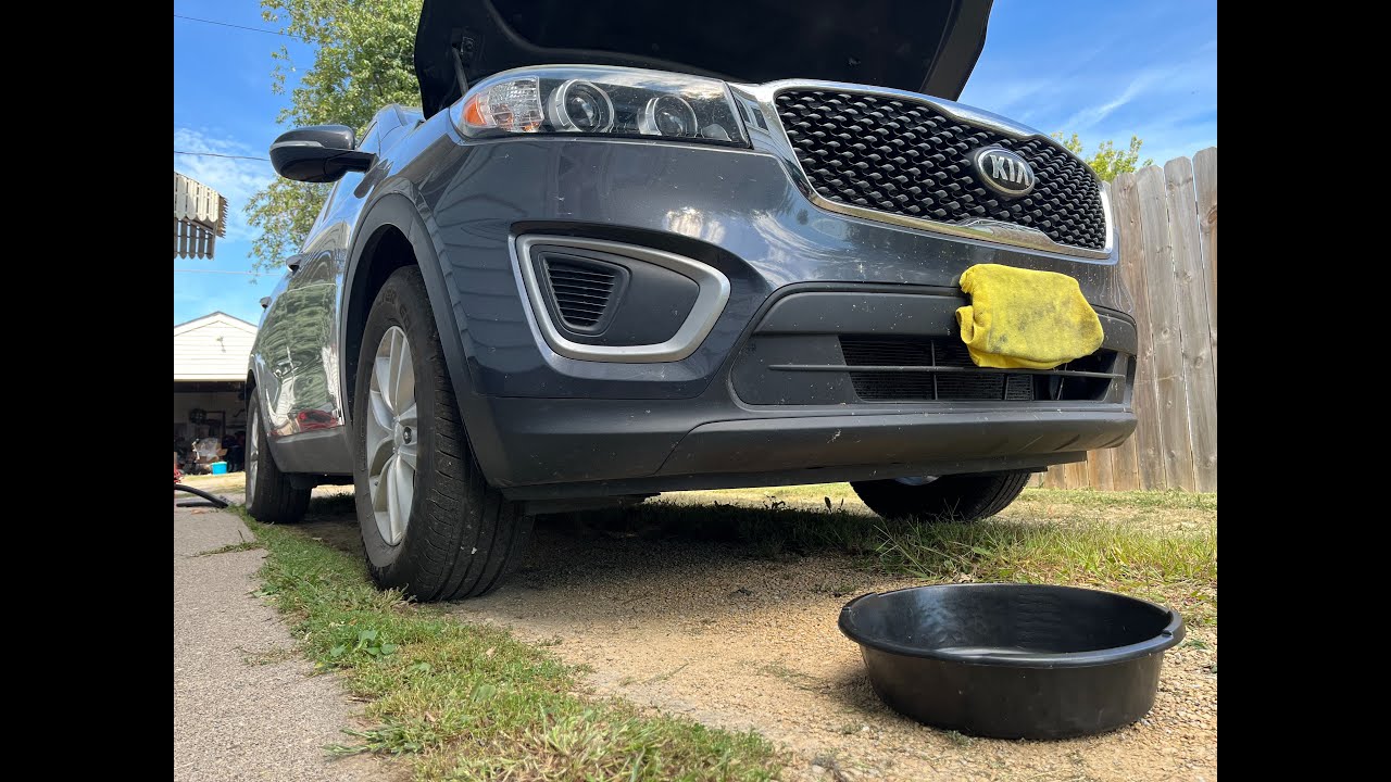 2016 Kia Sorento oil change