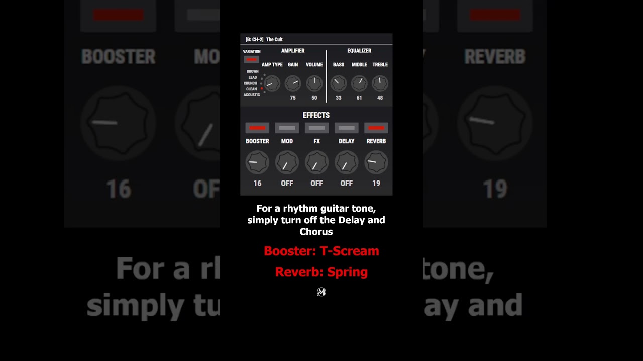 The Cult Rock Guitar Tone | BOSS Katana 50 MK2 | How to sound like: Billy Duffy 
