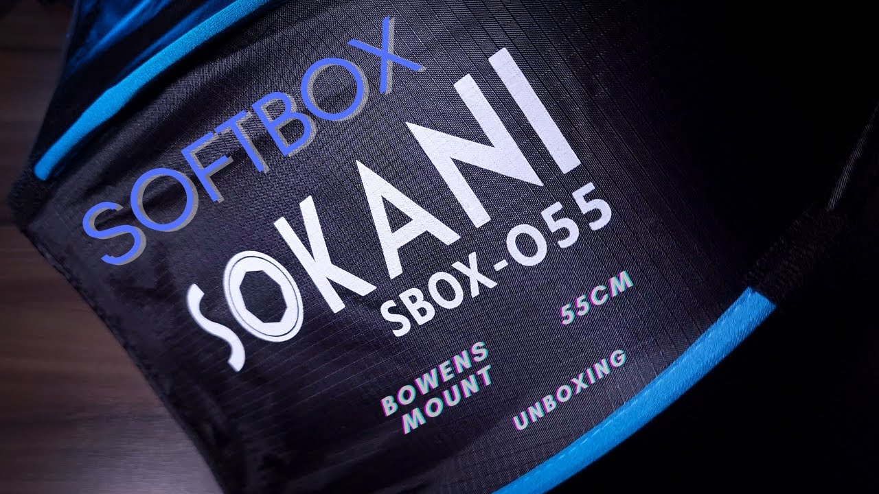 Softbox SOKANI SBOX-055 de 55cm (Bowens Mount)!