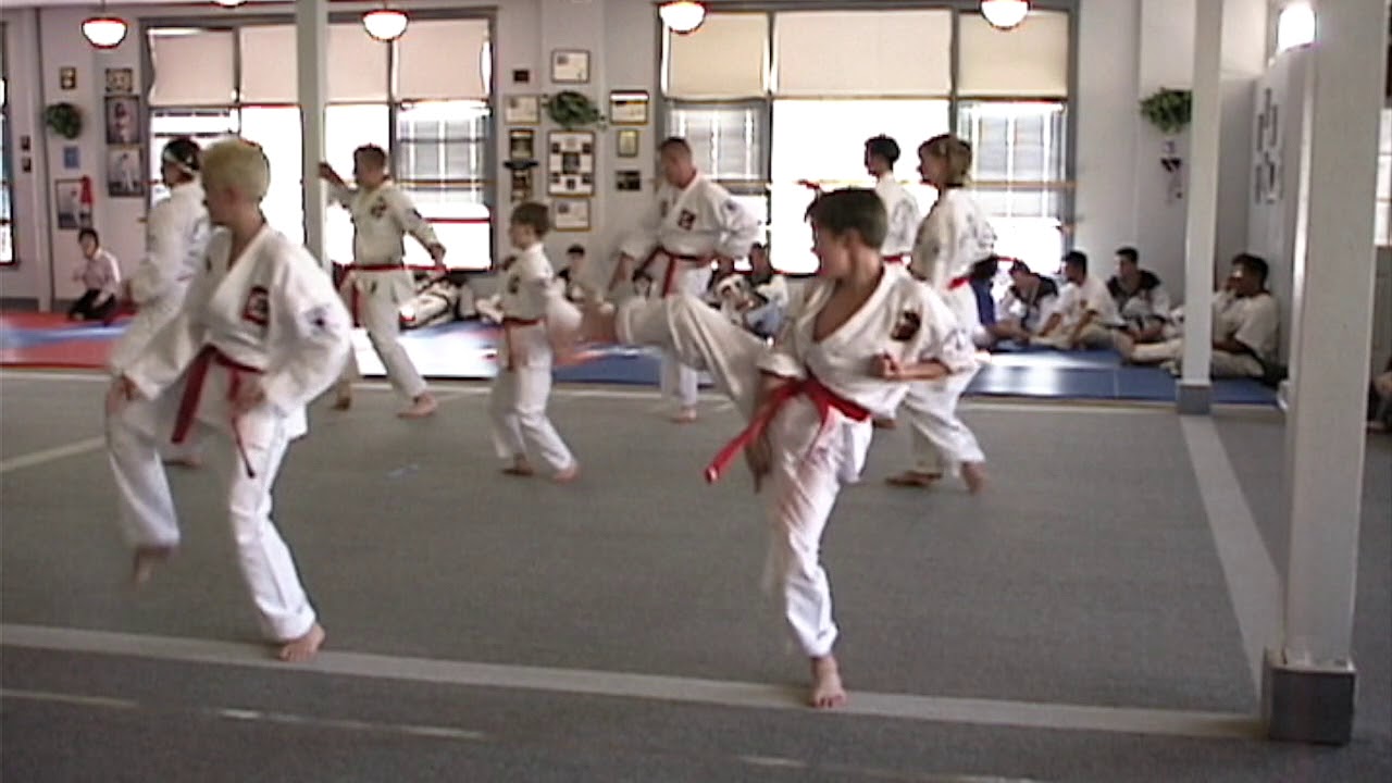 Justin Keller - Black Belt Test May 14, 1999
