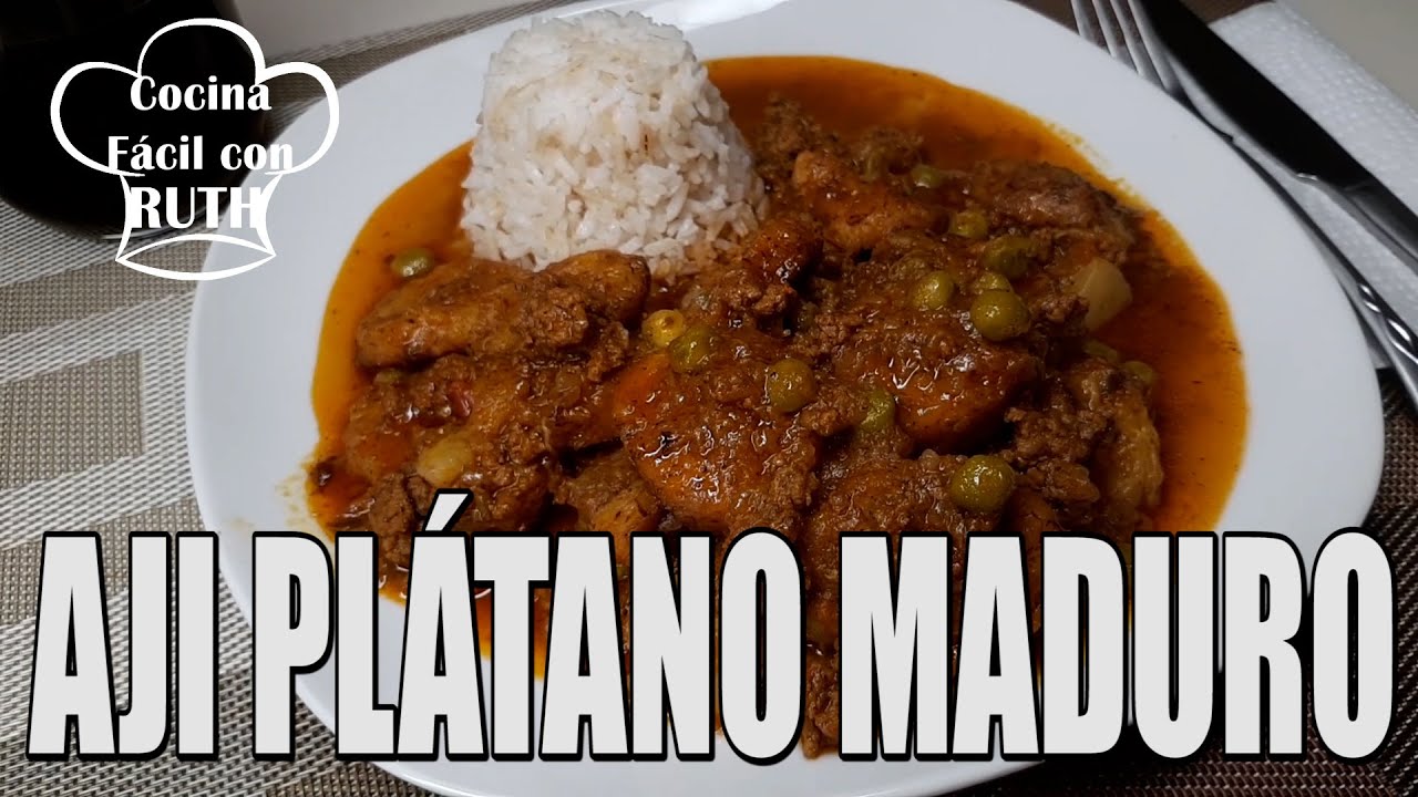 Ají De Plátano Postre Maduro