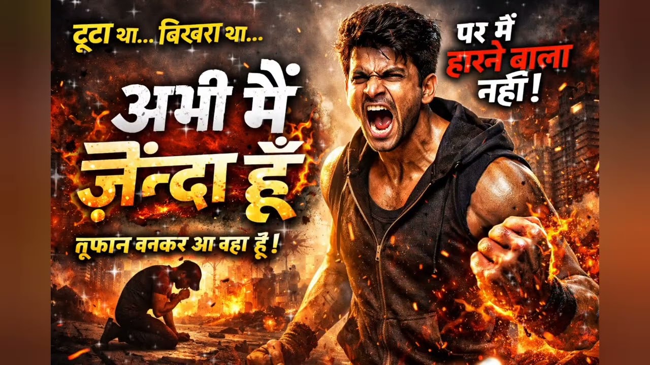 अभी मैं ज़िंदा हूँ 🔥 | Best Motivational Song 2026 | Hindi Motivation Rap | Doggo Actor