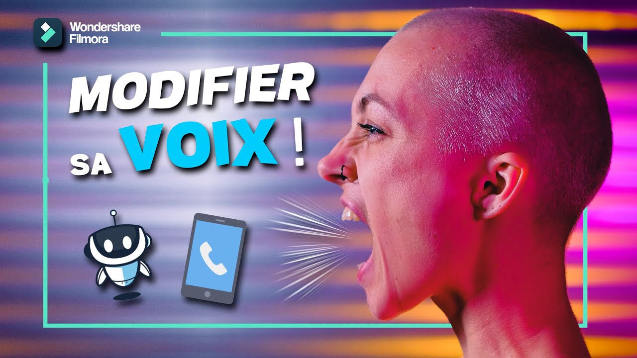 TRANSFORMER sa VOIX avec FILMORA (Robot, Téléphone etc…) || TUTO Montage Filmora