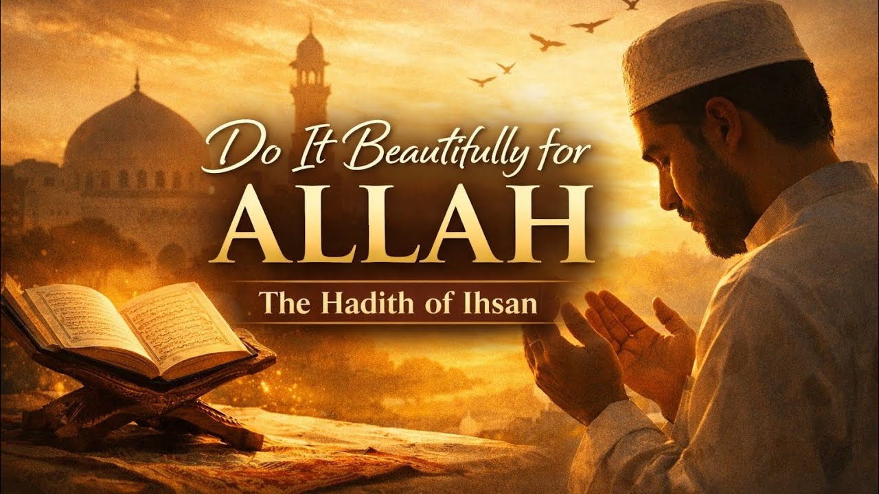 Do Everything Beautifully for Allah | The Hadith of Ihsan (Sahih Muslim 1955)