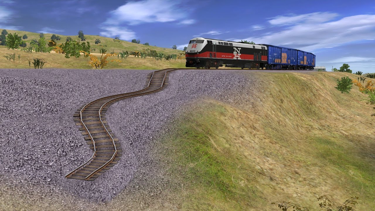 Kereta Api Anjlok Ke Jurang