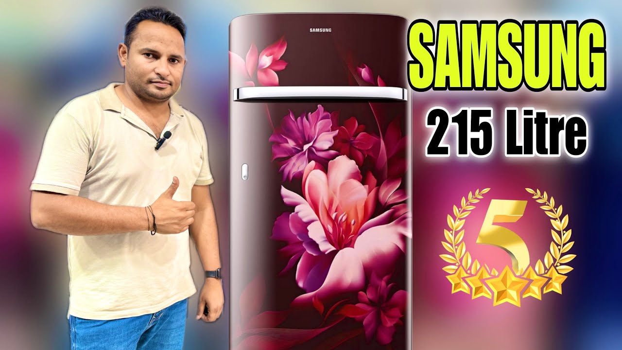 Samsung 215 Litre 5 Star Digital Inverter Single Door Refrigerator 2025 Review | RR23C2H35RZ