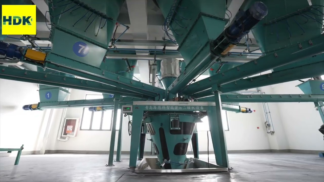 The Hydeco Intelligent Mixer Feeding System for Internal Mixer powder scale
