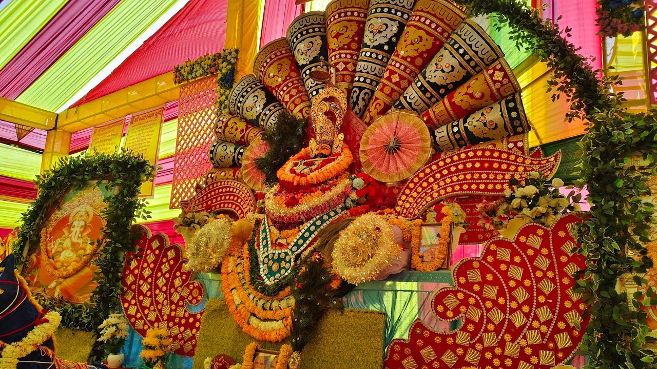 जयकारो के साथ निकाली बाबा श्याम की भव्य शोभायात्रा, देखें पूरी जानकारी।