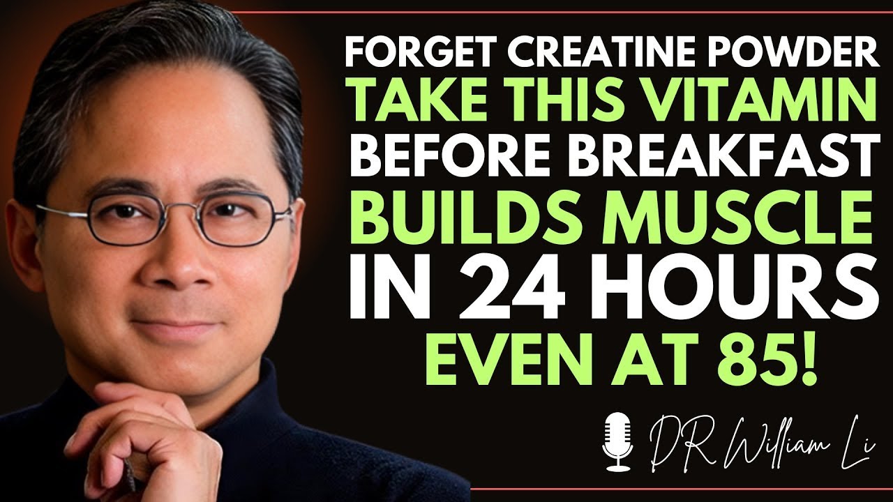 Forget Creatine Powder! Take These 2 Vitamins Before Breakfast to Rebuild Muscle In 24 Hours